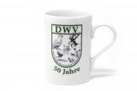 Porzellantasse - 50 Jahre Deutscher Wildgehege Verband e.V. - Wolf